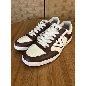 Vans Lowland New Varsity Bitter Chocolate Skate Shoe Sneaker NEW Sz M 9 / W 10.5
